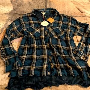 NWT UMGEE flannel